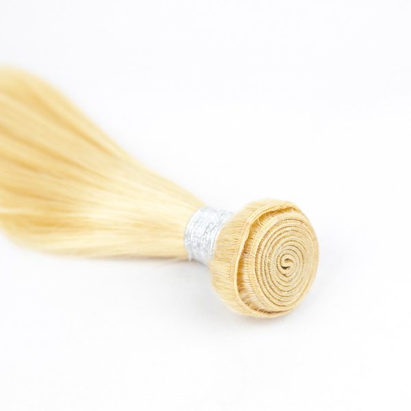 Factory Direct Blond Color Virgin Hair Straight Hair Extension